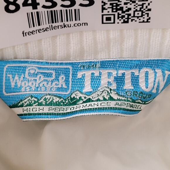 Vintage 90s Woolrich Windbreaker Zip Jacket Womens Medium 21x26 Baggy - Picture 8 of 16